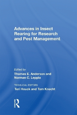 Advances In Insect Rearing For Research And Pest Management - Thomas E Anderson