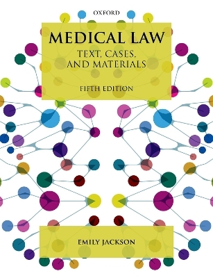 Medical Law - Emily Jackson