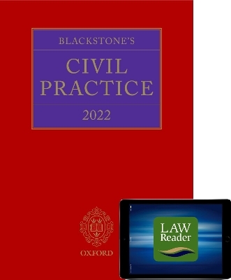 Blackstone's Civil Practice 2022 Digital Pack - 
