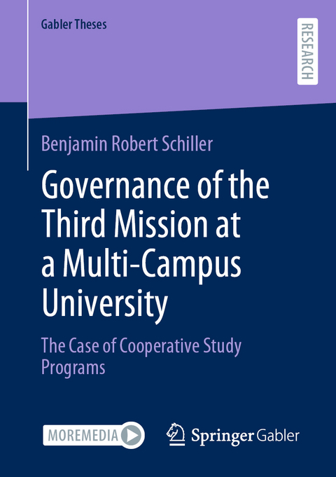 Governance of the Third Mission at a Multi-Campus University - Benjamin Robert Schiller
