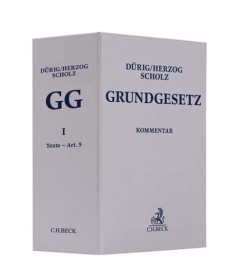 Grundgesetz Leinen-Hauptordner I 72 mm