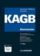 Kapitalanlagegesetzbuch (KAGB) -  Assmann/Wallach/Zetzsche