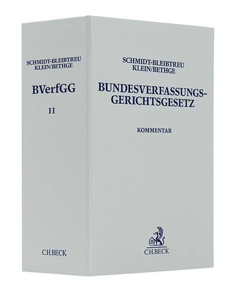 Bundesverfassungsgerichtsgesetz Leinen-Hauptordner II 73 mm