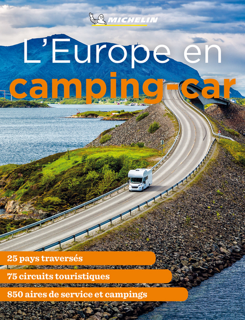 Europe en Camping Car - Michelin Camping Guides -  Michelin