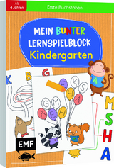 Mein bunter Lernspielblock – Kindergarten: Erste Buchstaben