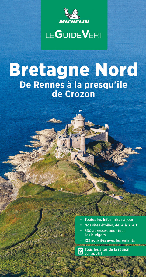 Michelin Le Guide Vert Bretagne Nord - 