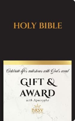 NRSV Updated Edition Gift & Award Bible with Apocrypha (Imitation Leather, Black) - 