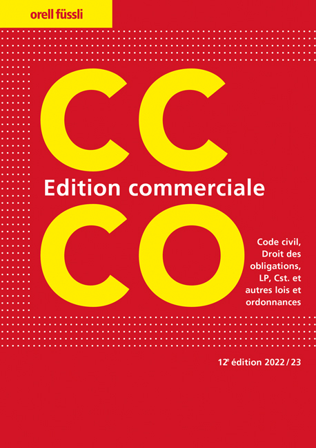 CC/CO Edition commerciale - Ernst J. Schneiter
