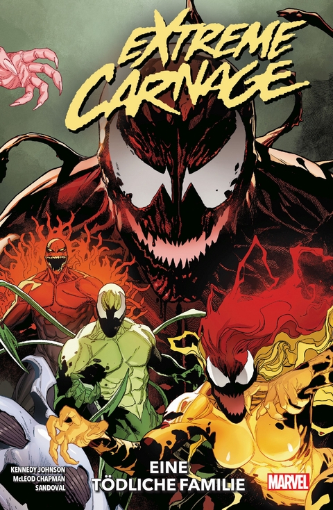 Extreme Carnage: Eine tödliche Familie - Philip K. Johnson, Manuel Garcia, Clay McLeod Chapman, Danilo S. Beyruth, Steve Orlando, Fran Galán, Alyssa Wong, Chris Mooneyham, Gerardo Sandoval