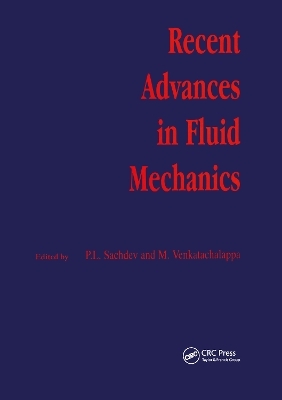 Recent Advances in Fluid Mechanics - 