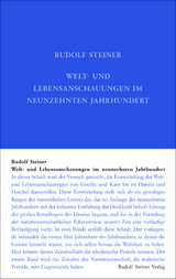 Welt- und Lebensanschauungen im neunzehnten Jahrhundert - Rudolf Steiner