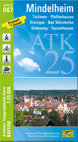 ATK25-O07 Mindelheim (Amtliche Topographische Karte 1:25000) - 