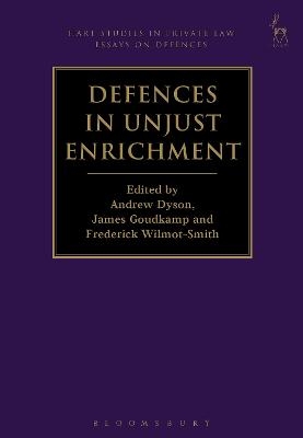 Defences in Unjust Enrichment - 