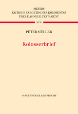 Kolosserbrief - Peter Müller