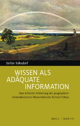 Wissen als adäquate Information - Stefan Tolksdorf