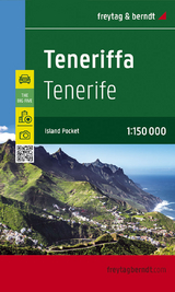 Teneriffa, Straßenkarte 1:150.000, freytag & berndt - 