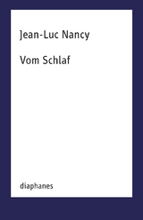 Vom Schlaf - Jean-Luc Nancy