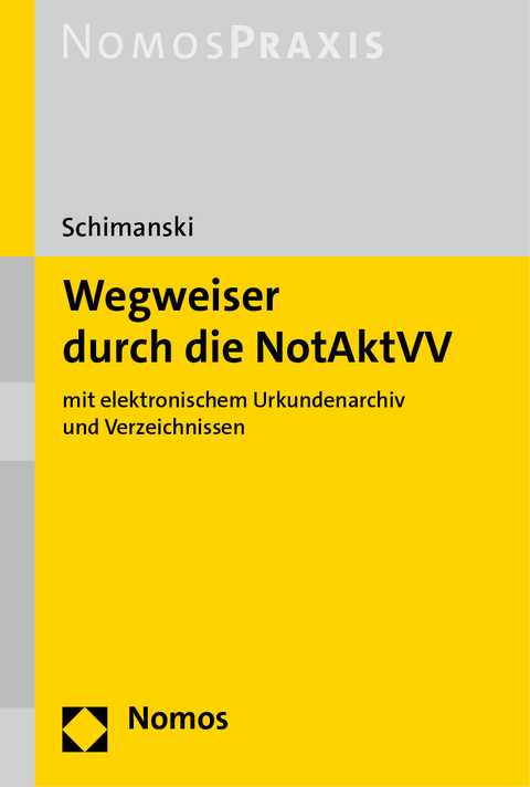 Wegweiser durch die NotAktVV - Bianka Schimanski