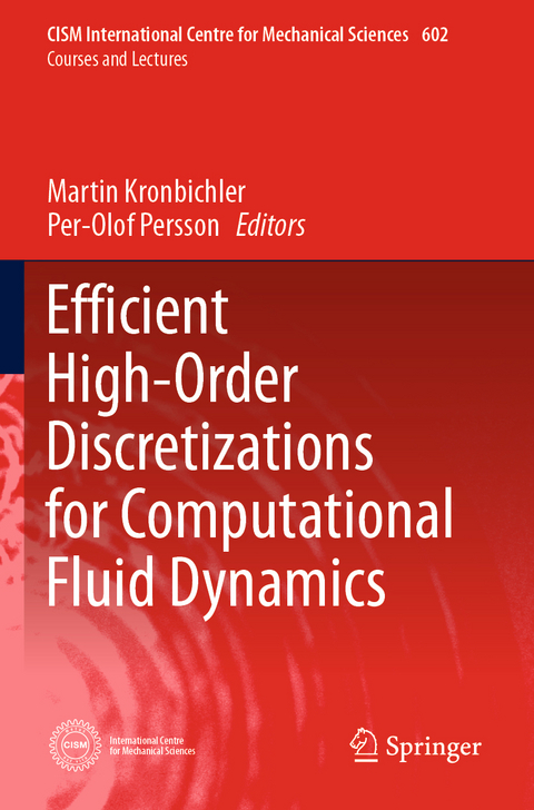 Efficient High-Order Discretizations for Computational Fluid Dynamics - 