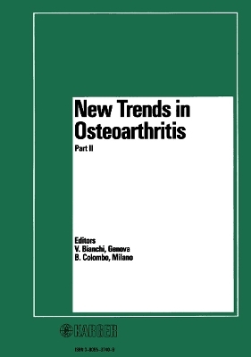 New Trends in Osteoarthritis, Part II - 