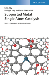 Supported Metal Single Atom Catalysis - 