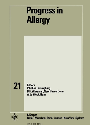 Progress in Allergy Vol. 21 - 