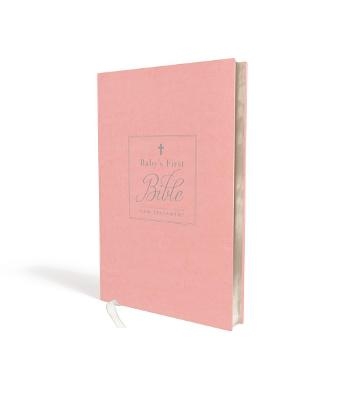 KJV, Baby's First New Testament, Leathersoft, Pink, Red Letter, Comfort Print -  Thomas Nelson