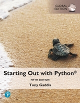 Starting Out with Python, Global Edition + MyLab Programming with eText (Package) - Gaddis, Tony