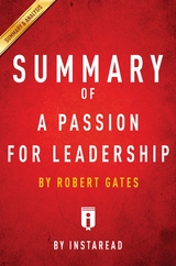 Summary of A Passion for Leadership -  . IRB Media