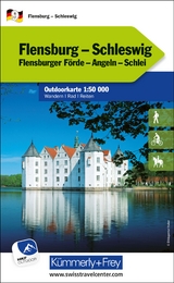 Kümmerly+Frey Outdoorkarte Deutschland 9 Flensburg, Schleswig 1:50.000