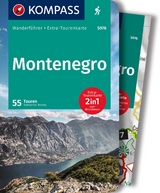 KOMPASS Wanderführer 5976 Montenegro, 55 Touren - Katharina Nemec