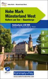 Hohe Mark - Münsterland West Haltern am See, Baumberge, Nr. 60 Outdoorkarte Deutschland 1:50 000
