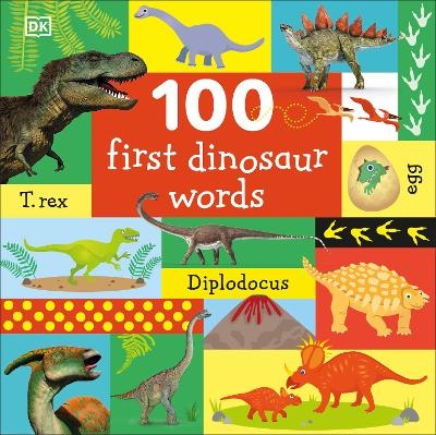 100 First Dinosaur Words -  Dk