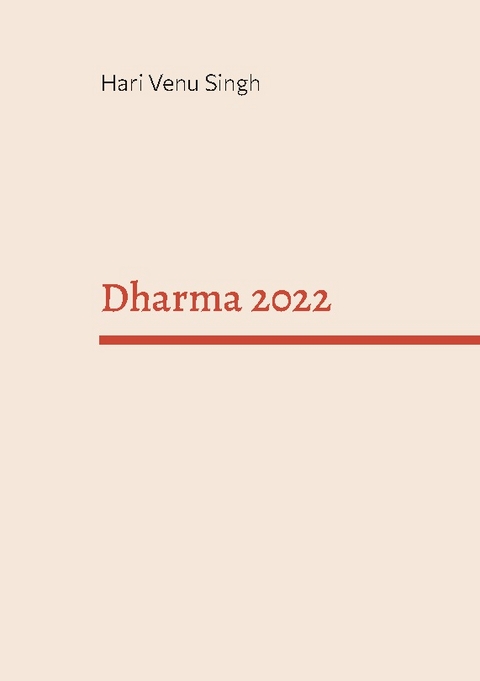 Dharma 2022 - Hari Venu Singh