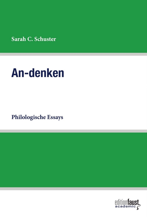 An-denken - Sarah C. Schuster