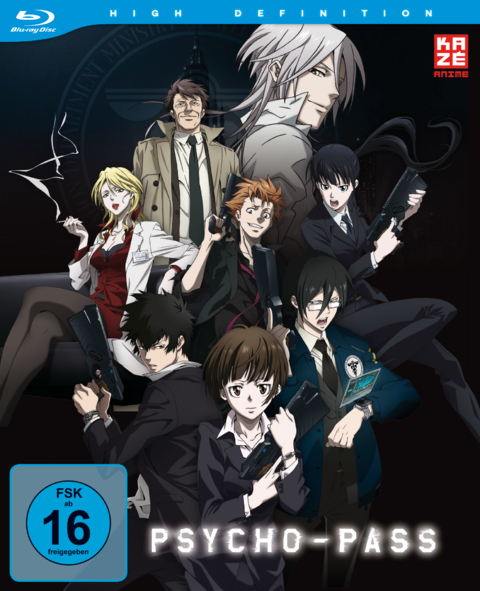 Psycho-Pass - Staffel 1 - Gesamtausgabe - 4 Blu-rays (mit Schuber) - Gen Urobuchi, Naoyoshi Shiotani