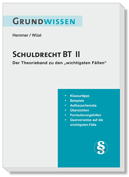 Grundwissen Schuldrecht BT II - Karl-Edmund Hemmer, Achim Wüst