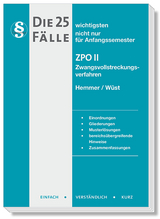 Die 25 wichtigsten Fälle ZPO II - Karl-Edmund Hemmer, Achim Wüst,  Haubold