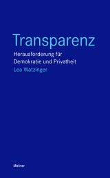 Transparenz - Lea Watzinger