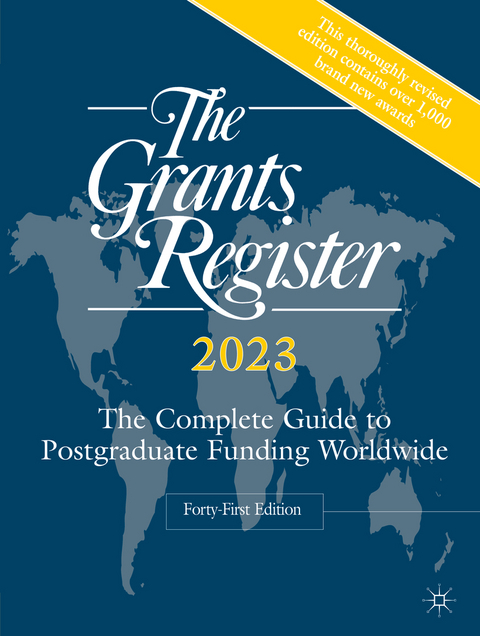 The Grants Register 2023 - 