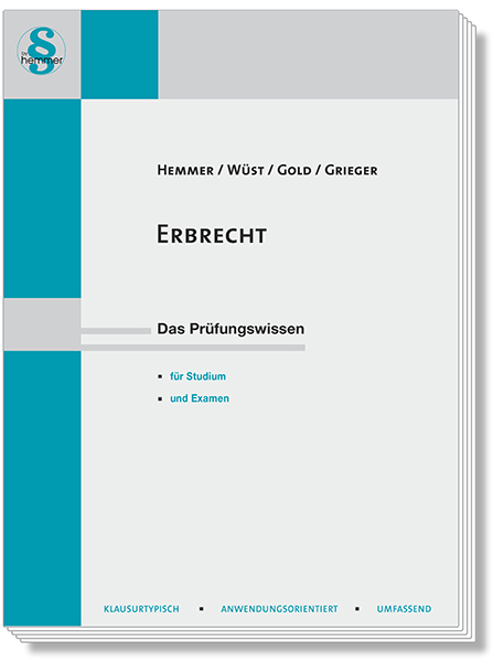 Erbrecht - Karl-Edmund Hemmer, Achim Wüst, Ingo Gold, Michael Grieger