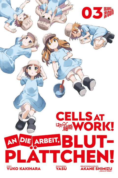 Cells at Work! - An die Arbeit, Blutplättchen! 3 - Akane Shimizu, Yuko Kakihara