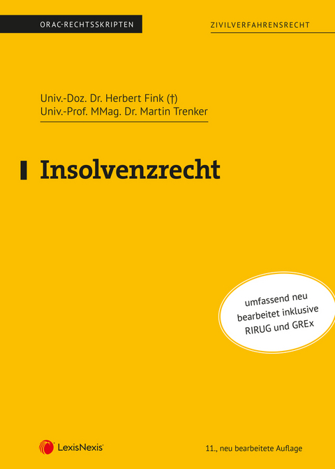 Insolvenzrecht - Herbert Fink, Martin Trenker