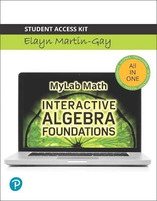 Interactive Algebra Foundations - Elayn Martin-Gay