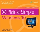 Windows 10 Plain & Simple - Muir Boysen, Nancy; Miller, Michael