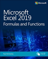 Microsoft Excel 2019 Formulas and Functions - McFedries, Paul