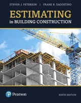 Estimating in Building Construction - Peterson, Steven; Dagostino, Frank