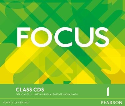 Focus BrE 1 Class CDs - Marta Uminska, Patricia Reilly
