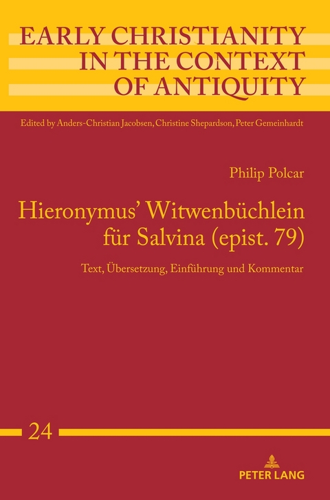 Hieronymus' Witwenbüchlein für Salvina (epist. 79) - Philip Polcar