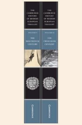 The Cambridge History of Modern European Thought 2 Volume Paperback Set - 